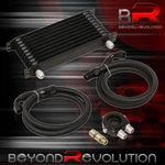 Engine Motor Oil Cooler Filter Sandwich Adapter Relocator Kit 10AN Fitting Black. Fixed Price $123.94.