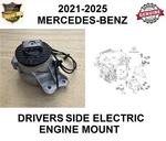 Engine Motor Mount Electric Drivers Side For Mercedes W290, GT63,. Fixed Price $1193.33.