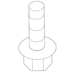 Genuine Ford Automatic Transmission Mount Bolt W708138S439. Fixed Price $9.88.