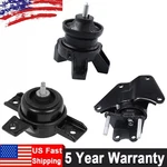 3X Engine Motor & Left Transmission Mount For Hyundai Santa Fe 2007-2009 V6 3.3L. Fixed Price $88.41.