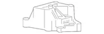 Genuine Ford 2005-2008 Escape Mariner Front Engine Mount Bracket 3M4Z-6038-CA. Fixed Price $59.93.