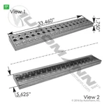 Automann M46085 Step 850MM Freightliner A2257757085, A22-57757-085. Fixed Price $108.52.