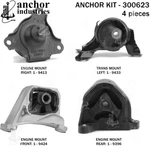 Anchor Motor Mounts 300623. Fixed Price $243.42.