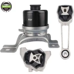 Engine Mount Set For Land Rover LR2 3.2 Models 2008 LR000597,LR039527,LR021634. Fixed Price $78.84.