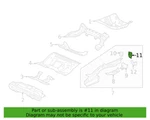 Honda 65669-TBA-305ZZ Left Rear Bumper Beam Bracket. Fixed Price $29.97.
