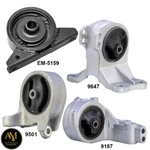 Engine Motor & Trans. Mount Set For Mitsubishi Eclipse 00-05 3.0L, Manual. Fixed Price $96.99.