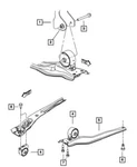 Genuine Mopar 2007-2017 Jeep Compass Front Engine Mount Support 5105290AC. Fixed Price $115.82.