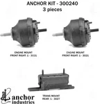 Anchor Motor Mounts 300240 Engine Mnt Kit. Fixed Price $143.02.