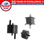 Motor & Trans Mount Set 3PCS : 90-93 Compatible For Volvo 240 2.3L Auto W/ Air. Fixed Price $25.60.