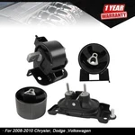 4PCS Engine Mount Kit For Chrysler Town & Country Dodge Grand Caravan 2008-2010. Fixed Price $48.76.