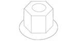 Oem New Ford 2011-2019 Ecosport Fiesta Mkc Focus Outer Tie Rod Nut W520204-S442. Fixed Price $12.60.