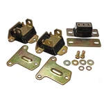 Energy Suspension 3.1122G; Motor/trans Mount Tall Narrow Black For 66-74 Chevy. Fixed Price $138.97.