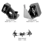 For Ram 3500 2011-2012 Anchor 300272 Engine Mount Kit. Fixed Price $212.00.