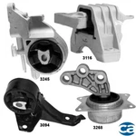 Hydraulic Engine & Transmission Mounts 4PCS Set For Pontiac G6 V6-3.5L At. Fixed Price $169.00.