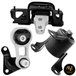 Engine Mounts & Transmission 3PCS Set Fits Ford Fiesta 19-11 L4-1.6L 97CID. Fixed Price $81.00.