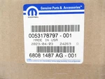 Genuine Oem Mopar Dodge 68081487AG Transmission Mount Isolator 2013-2016 Dart. Fixed Price $240.54.
