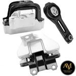 Engine Mounts & Trans 3PCS Set For Mitsubishi Outlander 20-14 2.4 Fwd, Cvt. Fixed Price $223.00.