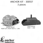 Anchor Engine Mount Kit For Camaro, Malibu, Monte Carlo, Laguna, Chevelle 300557. Fixed Price $50.46.