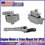 Fits For Audi Tt Vw Cc Passat 2.0L New Engine Motor & Trans Mount Set 3PCS. Fixed Price $71.72.