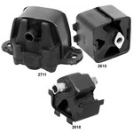 Engine Motor Mount, Inserts Of & Trans Mounts 3PCS For Dodge Daytona 3.0L. Fixed Price $59.00.