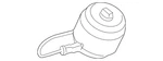 Genuine Audi Motor Mount 4G0-199-382-AE. Fixed Price $381.21.