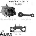 Anchor Engine Mount Kit For Subaru 300216. Fixed Price $183.15.