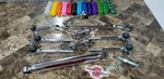 Chrome Steering Linkage Kit With Damper Shock 77-96 Cadillac/caprice. Fixed Price $1000.00.