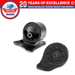 Rear Motor & Trans Mount 2PCS Set Fit 99-01 Hyundai Sonata 2.4L For Auto. Fixed Price $61.57.