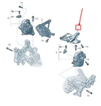 New Audi Q7 Left Engine Mounting Bracket 4M0199307BF Original No Duty To. Fixed Price $133.18.