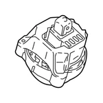 Genuine Oem Front Passenger Right Engine Mount For Bmw 22119503432. Fixed Price $173.58.