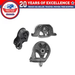 Fits 1990-1993 Acura Integra 1.8L Engine Motor & Trans Mount Set For Auto 3PCS. Fixed Price $96.92.