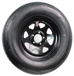 2-PACK Trailer Tire Rim Assembly ST205/75D14 Inch Lug Black Spoke Wheel. Fixed Price $184.95.