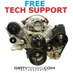 Dirty Dingo Ls Camaro Style Alternator Power Steering And Street Rod Brackets. Fixed Price $434.99.