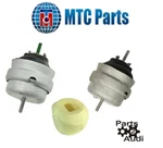 Engine Motor Kit 3PC Mounts Lt & Rt For Audi 2.0L Mtc Warranty. Fixed Price $135.00.