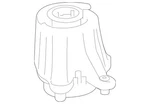 Genuine Mercedes-benz Engine Mount 213-240-79-00-64. Fixed Price $429.97.