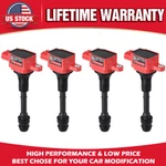 Carbole Set Of 4 Ignition Coils For 2002-2008 2.5L Nissan Altima Sentra X-trail. Fixed Price $47.89.