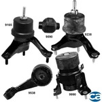 Engine Motor Mounts & Trans. 5PCS Set For Toyota Highlander 08-13 Gas, Jap. Fixed Price $141.00.