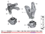 Bmw F87 M2 N55 Right Engine Mount - 22117855818. Fixed Price $99.99.