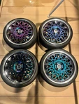 Jdm Work Seeker Cx 16-INCH Wheels 6J +32 Pcd 100 4-HOLE. No Tires. Fixed Price $2322.14.