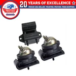 Fits 1989-1994 Nissan 240SX 2.4L Front & Transmission Mount Set 3PCS :. Fixed Price $65.56.