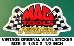 Mac Tools Finishing Ahead - Vintage Original Vinyl Decal Sticker Automotive. Fixed Price $7.29.
