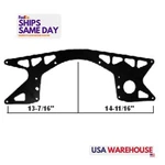 U-b Machine 50-0101, One Black Aluminum Chevy Mid Plate 5/8 Offset Performance. Fixed Price $168.95.