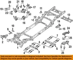 Chrysler Oem 07-25 1500 Engine Trans Mounting-motor Bolt 6104416AA. Fixed Price $22.21.