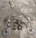 SN95 Mustang Gt Rear Disc Brake Swap Fox Body Lug Complete With Brackets. Fixed Price $349.00.