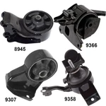 Engine & Transmission Mounts Set 4PCS Fits 08-03 Hyundai Tiburon 2.7L At. Fixed Price $99.00.