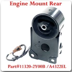 Engine Mount W/ Wires Rear Fits: Infiniti I30 96-99 Nissan Maxima 95-01 2003 3.L. Fixed Price $32.54.