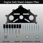 Engine Safe Stand Adapter Plate For Chevy Bbc Sbc Ls Duramax Heavy Duty. Fixed Price $69.90.