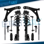 Front Struts Lower Control Arms For Chrysler Town & Country Dodge Grand Caravan. Fixed Price $302.67.