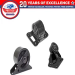 Motor & Trans Mount Set 3PCS Compatible For 1990-1994 Mitsubishi Eclipse 2.0L. Fixed Price $50.00.