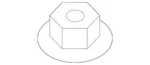 Genuine Ford Trans Mount Bracket Nut -W520205-S440. Fixed Price $16.15.